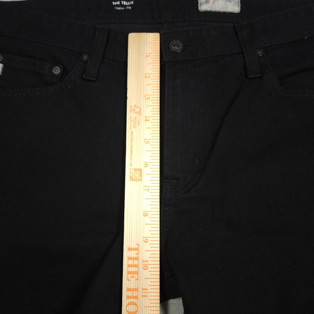 AG Adriano Goldschmied Jeans Men 33x36* Black Tellis Modern Slim Stretch Denim - Picture 8 of 11